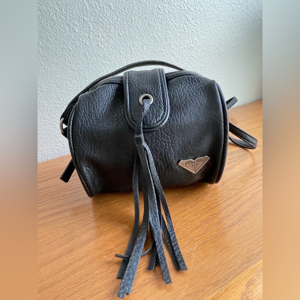 Roxy Mini Black Leather Crossbody Bag Excellent shape